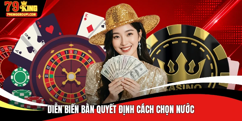 Diễn biến bàn quyết định cách chọn nước